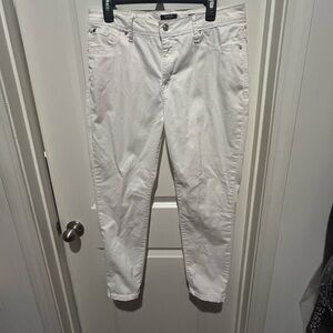 Curve White Denim Jeans